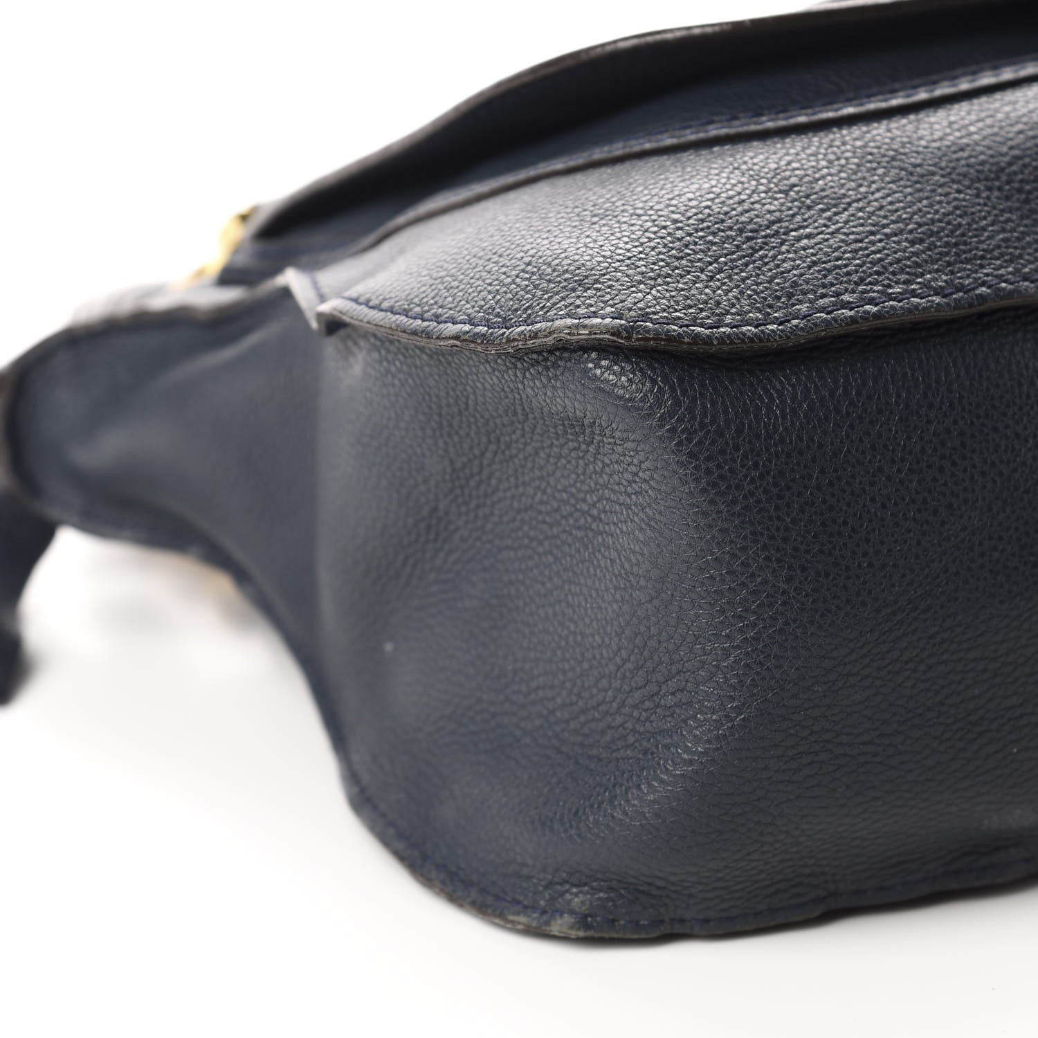 Chloe Calfskin Medium Marcie Satchel Navy 5 of 12