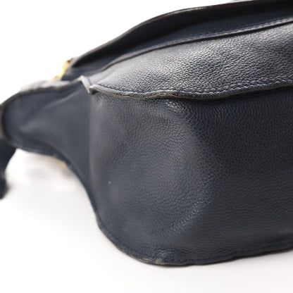Chloe Calfskin Medium Marcie Satchel Navy 5 of 12