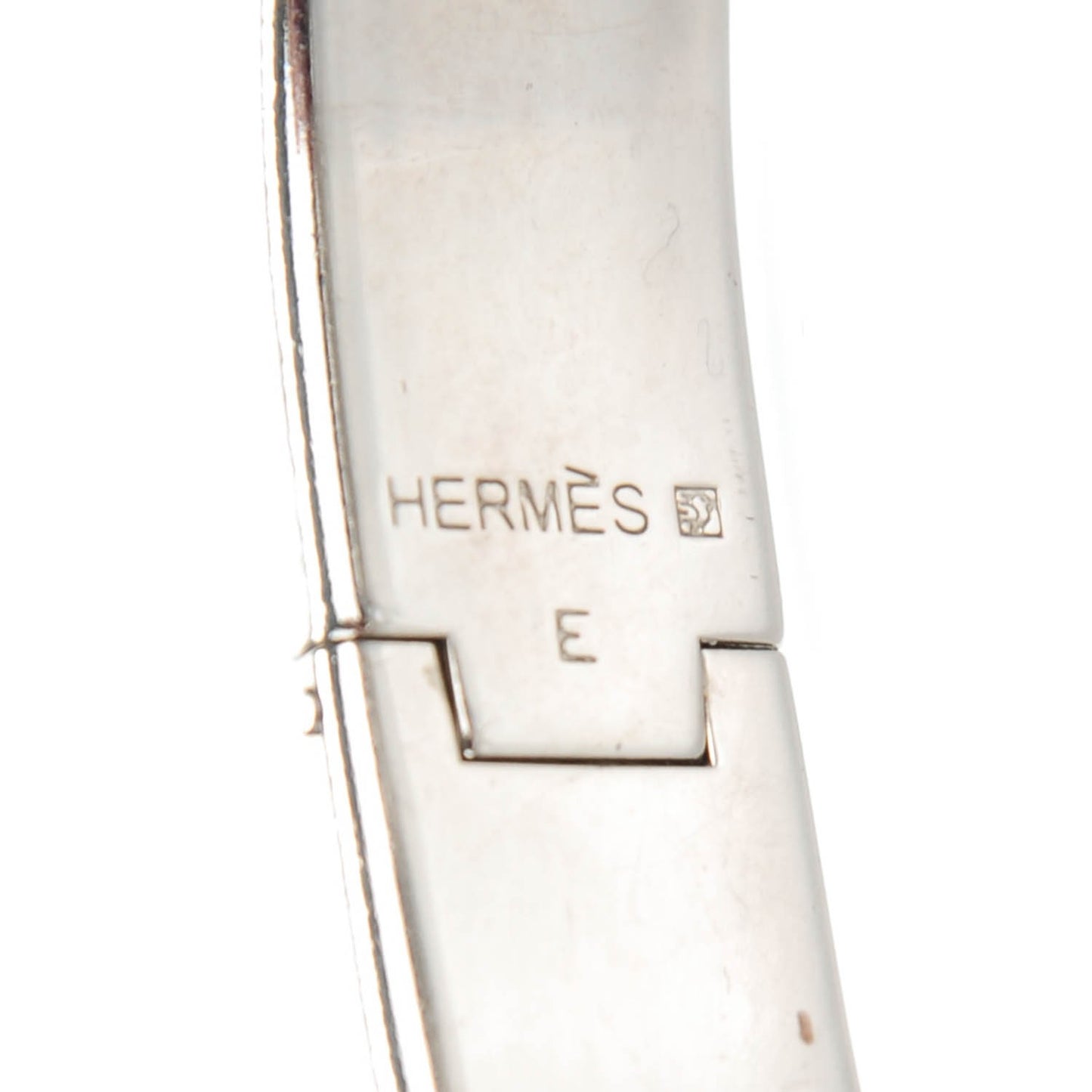 Enamel Narrow Clic Clac H Bracelet PM Black