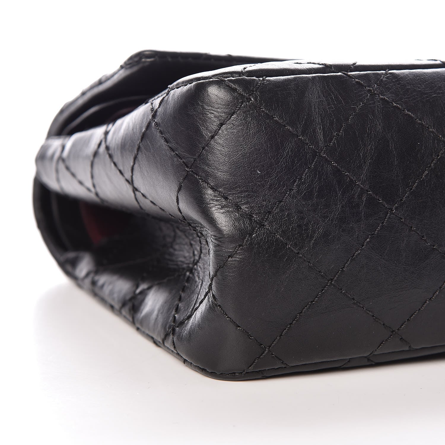 Chanel Aged Calfskin Quilted 2.55 Reissue 225 Flap Black 14 of 20