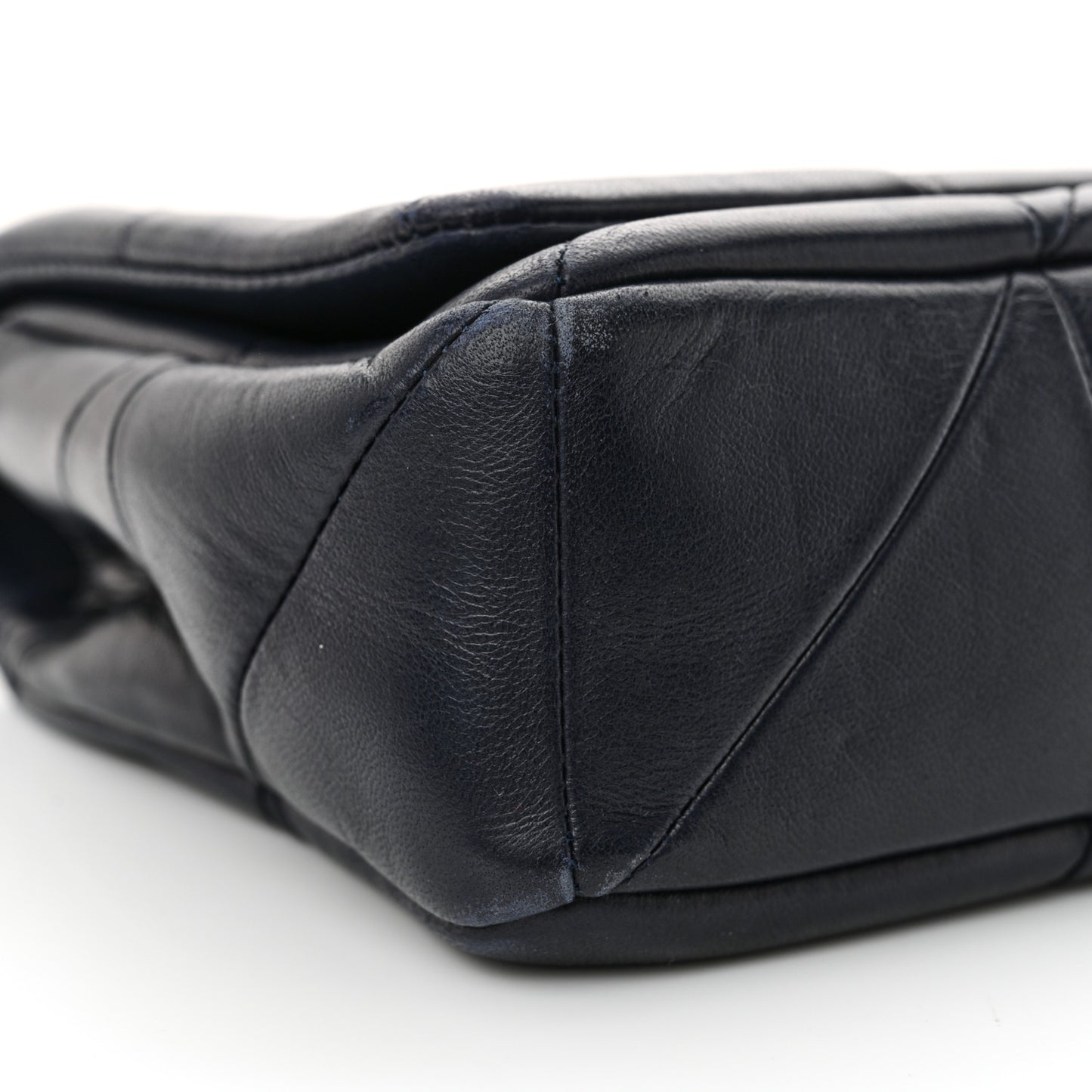 Lambskin Patchwork Monogram Medium Jamie Dark Notte