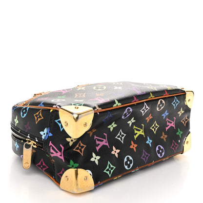 Louis Vuitton Monogram Multicolor Trouville Black 4 of 12