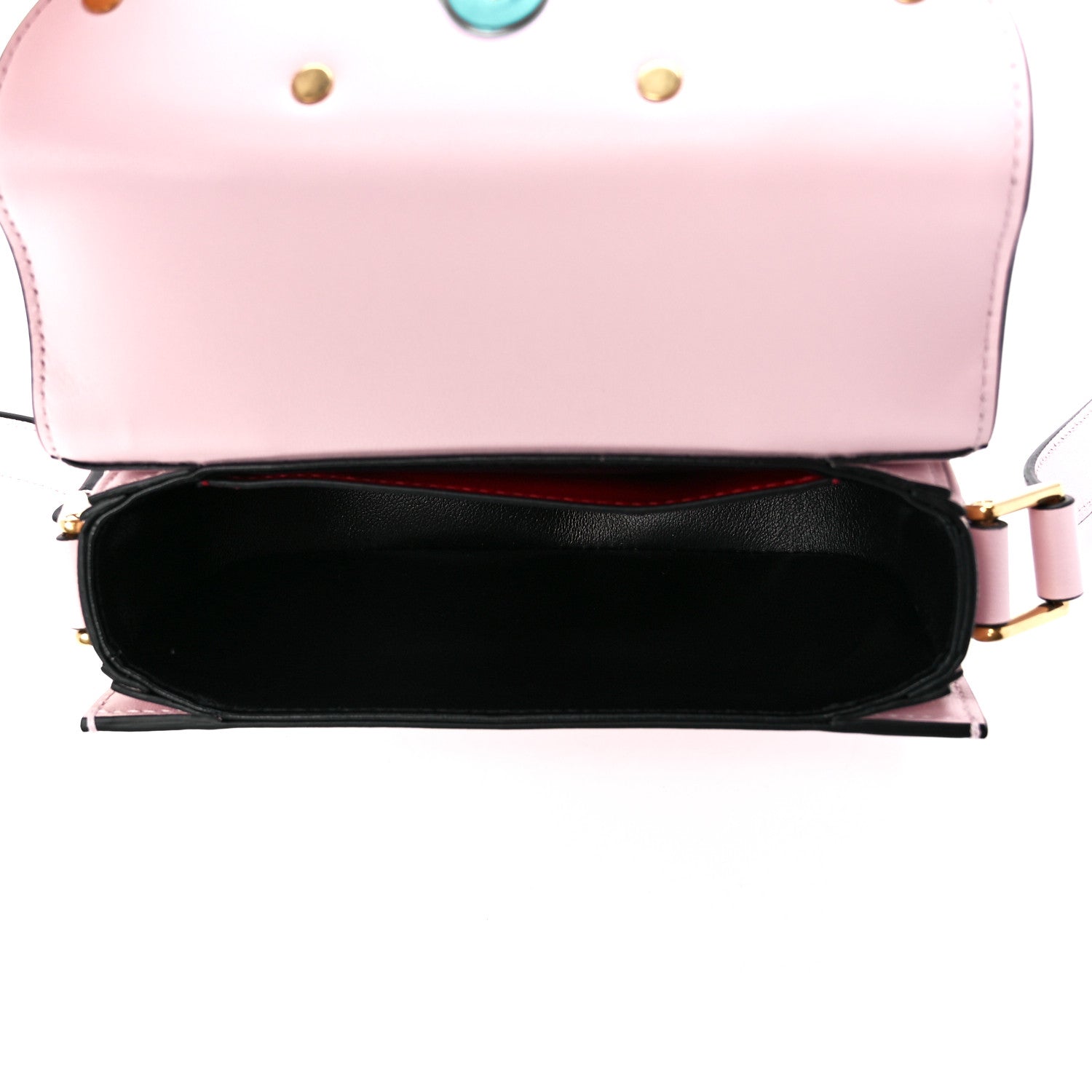 Valentino Garavani Calfskin Small Supervee Crossbody Bag Rose Quartz 5 of 10