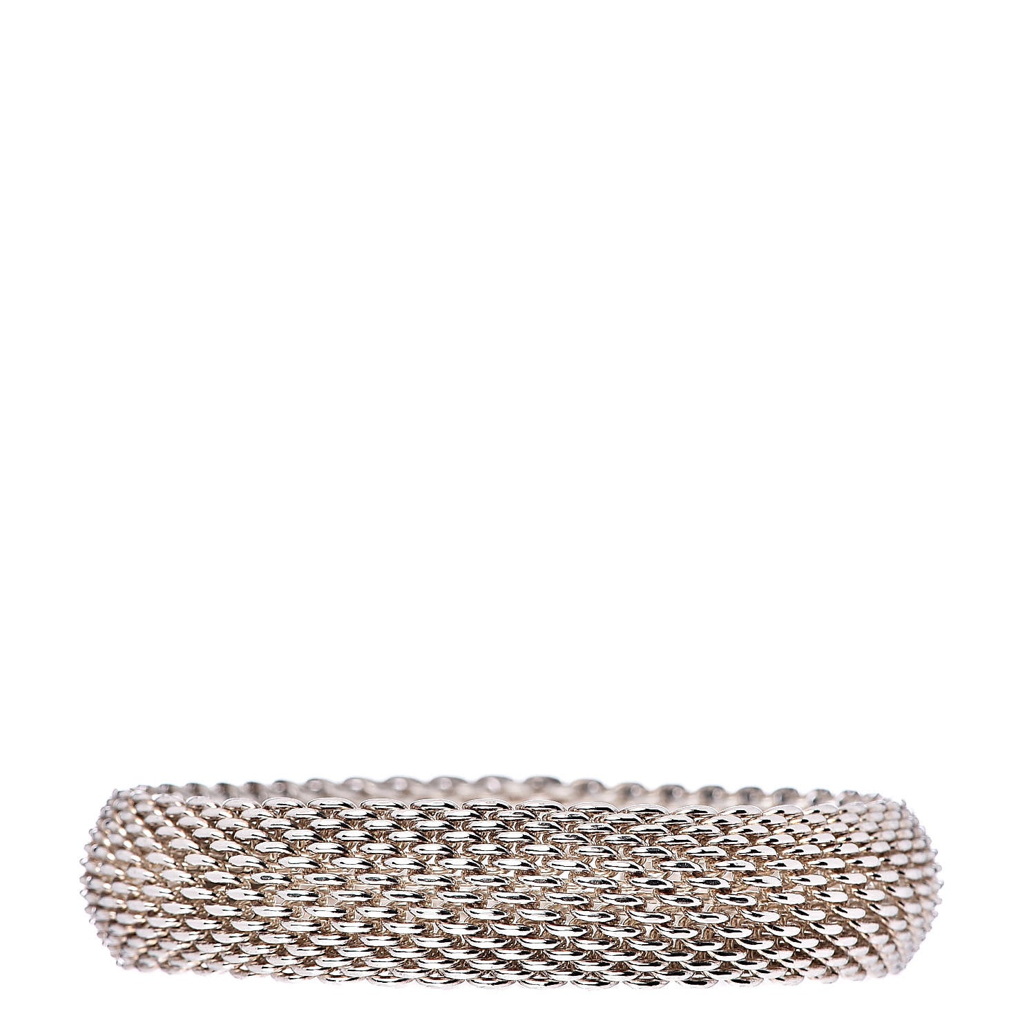 Tiffany Sterling Silver Somerset Mesh Bracelet 3 of 5