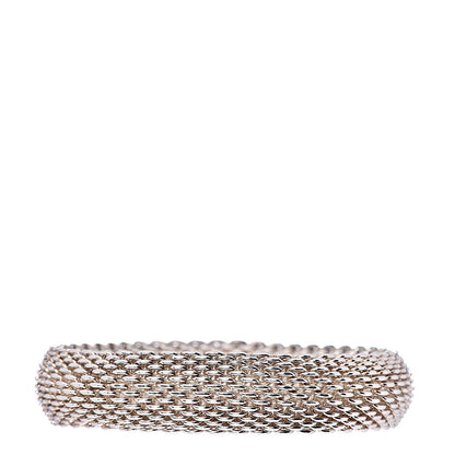 Tiffany Sterling Silver Somerset Mesh Bracelet 3 of 5