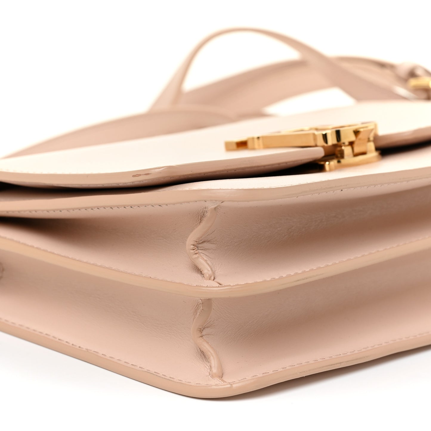 Calfskin Small TB Bag Rose Beige