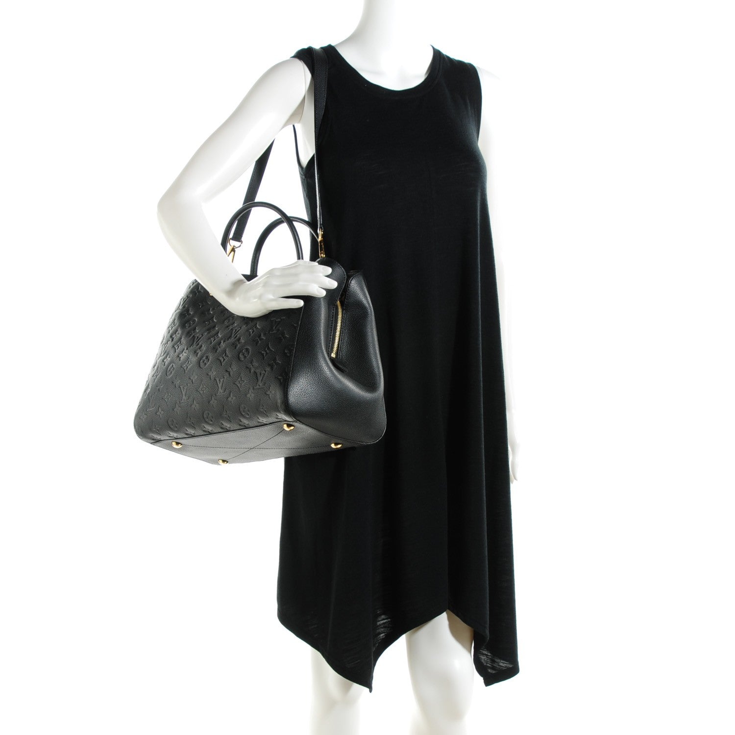 Louis Vuitton Empreinte Montaigne GM Black 2 of 8