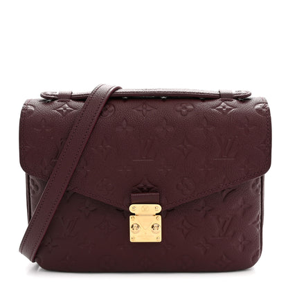 Louis Vuitton Empreinte Pochette Metis Wine 1 of 10