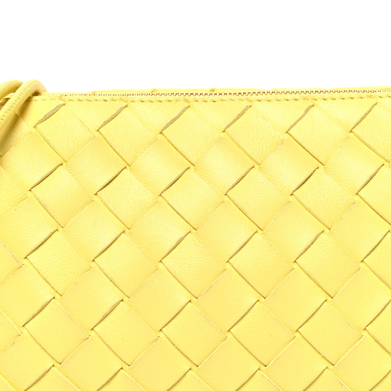Bottega Veneta Nappa Intrecciato Small Loop Camera Bag Yellow 7 of 9