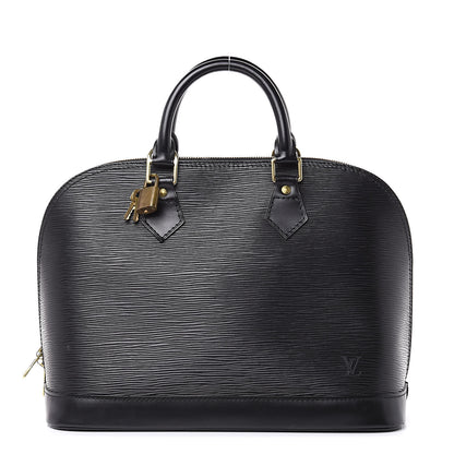 Louis Vuitton Epi Alma PM Black 1 of 12