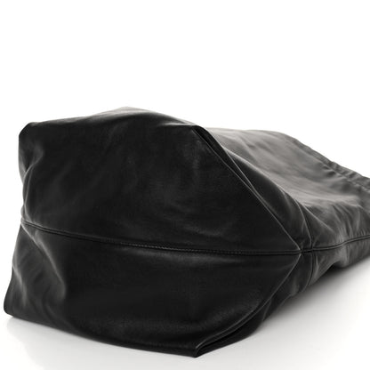 Saint Laurent Lambskin West Shopping Bag Black 10 of 10