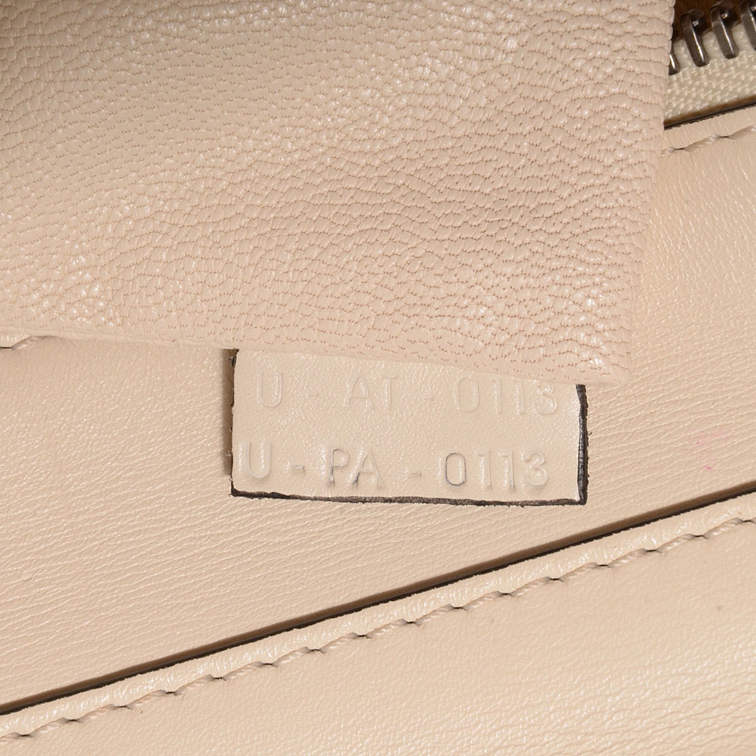 Celine Palmelato Leather Mini Luggage Bag Ivory 6 of 8