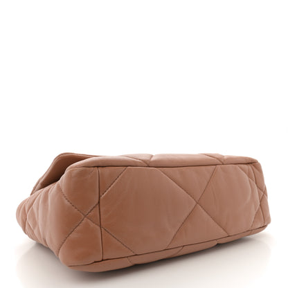 Chanel Lambskin Quilted Medium Chanel 19 Flap Brown 4 of 13