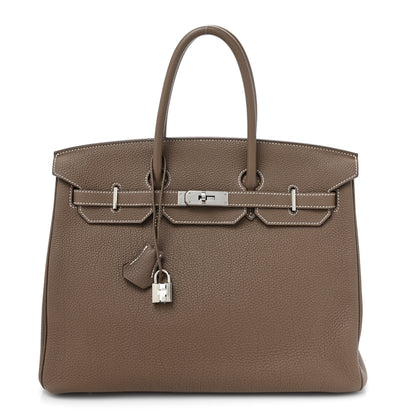 Hermes Togo Birkin 35 Etoupe 1 of 10