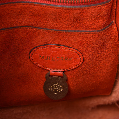 Mulberry Shiny Grain Bayswater Flame 8 of 12