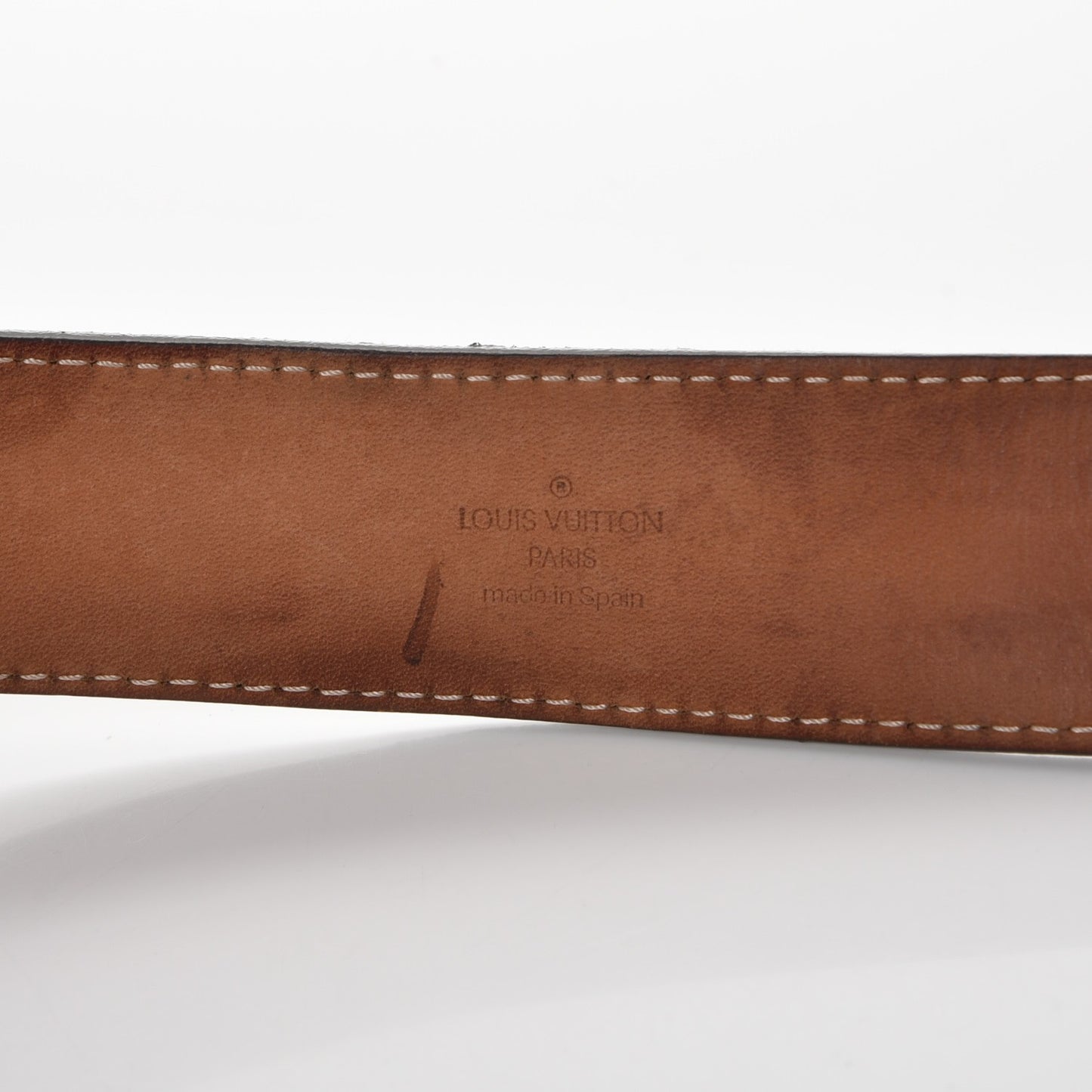 Damier Ebene Inventeur Belt 90 36