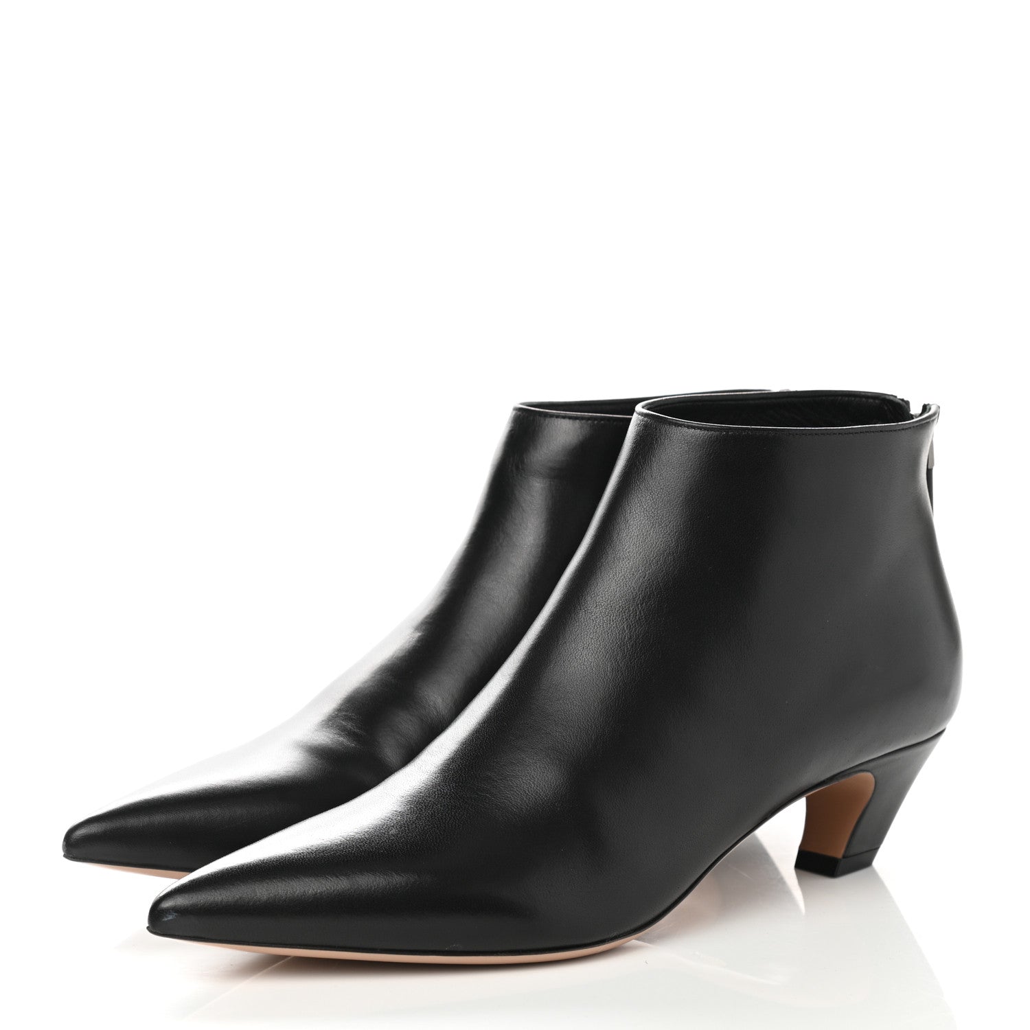 Christian Dior Lambskin I-Dior Ankle Boots 36.5 Black 3 of 11