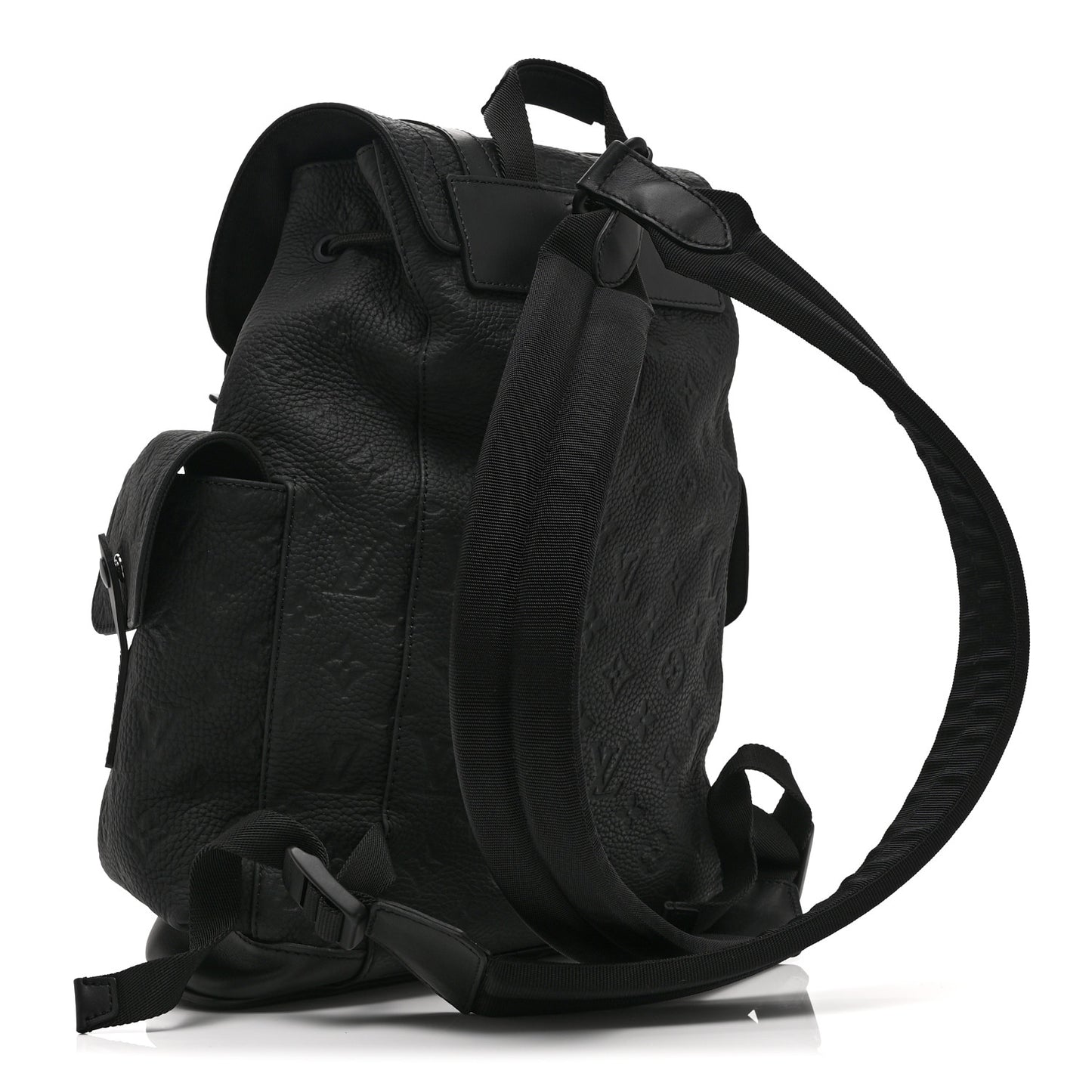 Taurillon Monogram Christopher PM Backpack Black