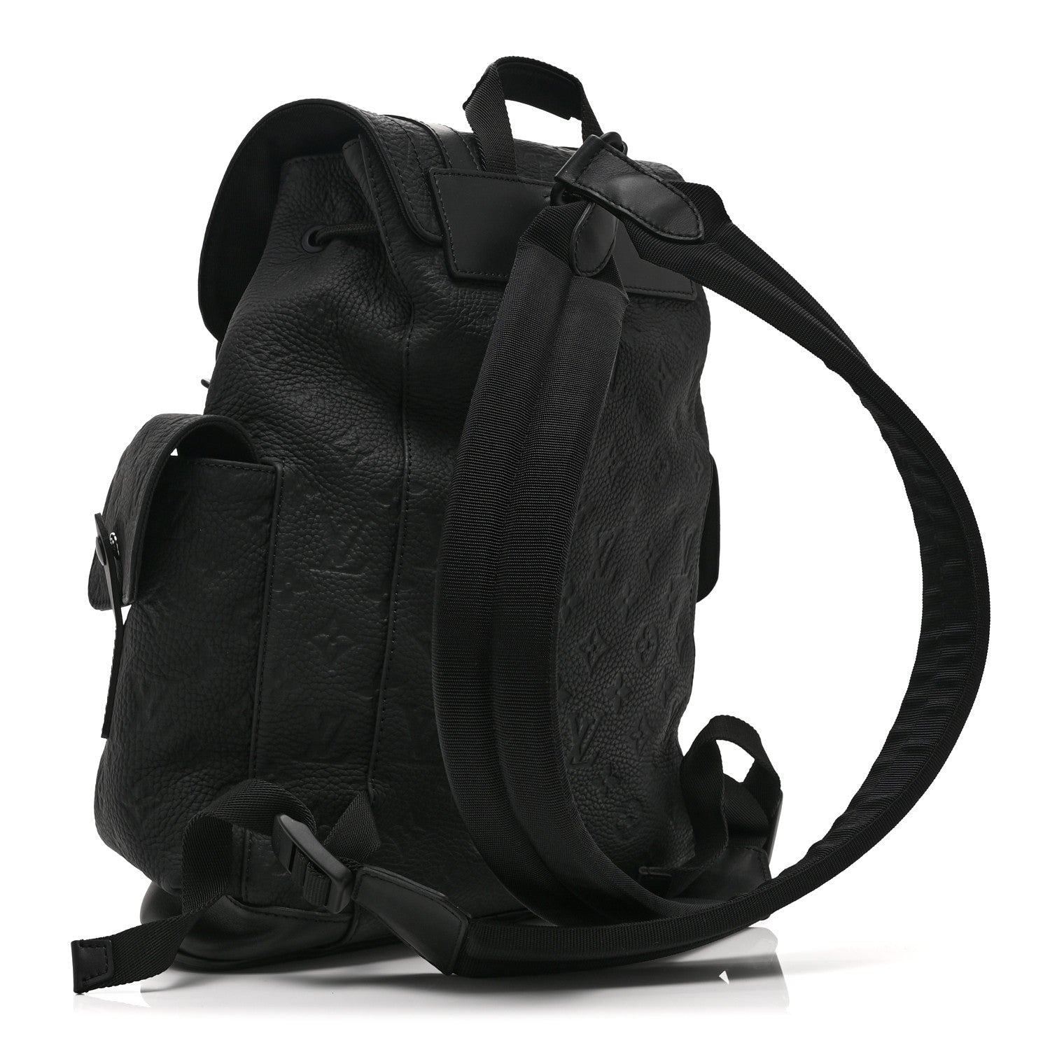 Louis Vuitton Taurillon Monogram Christopher PM Backpack Black 3 of 9