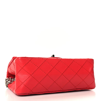Chanel Calfskin Quilted 2.55 Reissue Mini Flap Dark Red 4 of 10