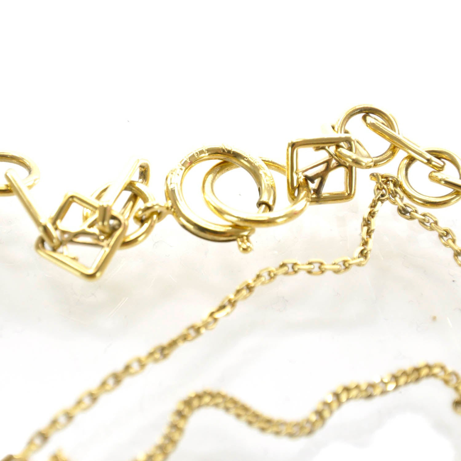 Louis Vuitton Collier Vegas Chain Necklace Gold 5 of 5
