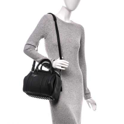 Alexander Wang Pebbled Lambskin Rockie Black Matte Black Hardware 2 of 7