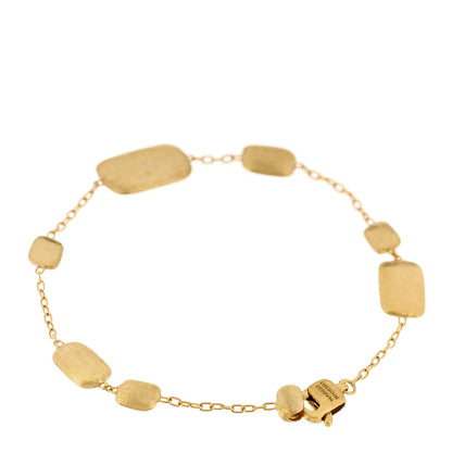 Marco Bicego 18K Yellow Gold Cushion Station Bracelet 2 of 5