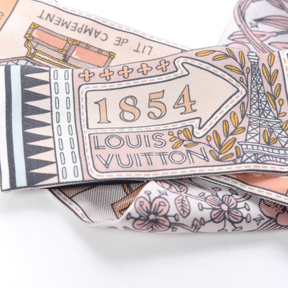 Louis Vuitton Silk Jeu De Louis BB Bandeau Blush 4 of 4