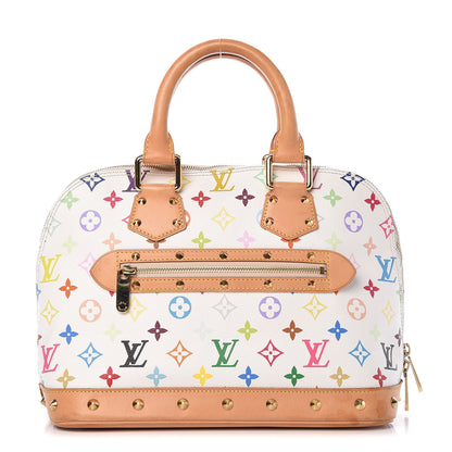 Louis Vuitton Monogram Multicolor Alma White 1 of 17