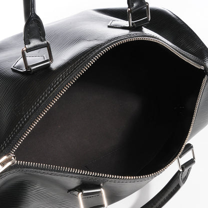 Louis Vuitton Epi Speedy 30 Black 7 of 7