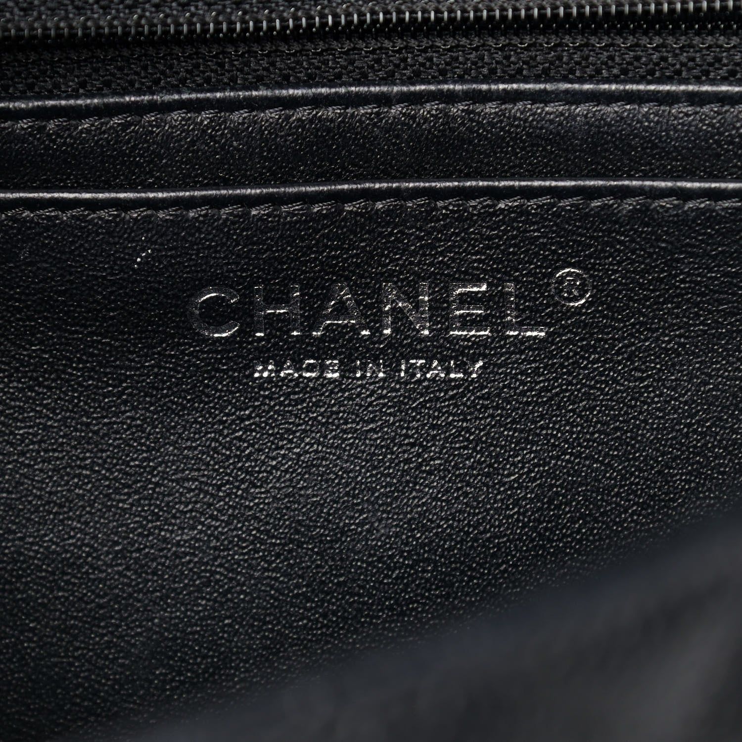 Chanel Caviar Quilted Jumbo Single Flap Black 6 of 12