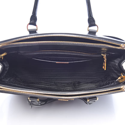 Prada Saffiano Medium Galleria Double Zip Tote Black 5 of 12