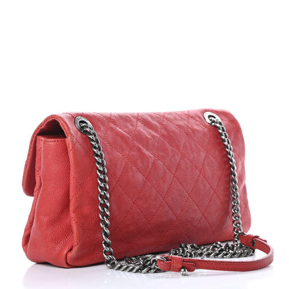 Chanel Caviar Quilted Medium Simply CC Flap Red 4 of 21