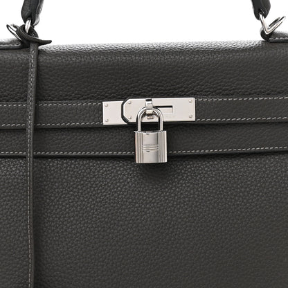 Hermes Togo Kelly Retourne 35 Graphite 8 of 12