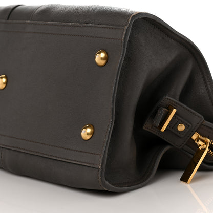 Saint Laurent Sheepskin Small Cabas ChYc Grey 9 of 13