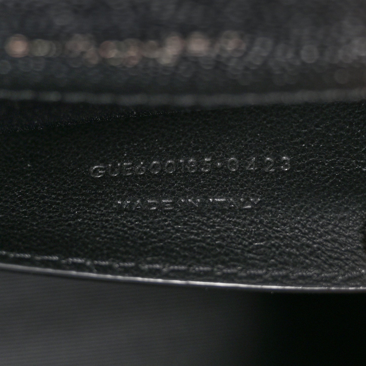 Grain De Poudre Textured Mixed Matelasse Triquilt Medium Monogram Monochrome Satchel Black