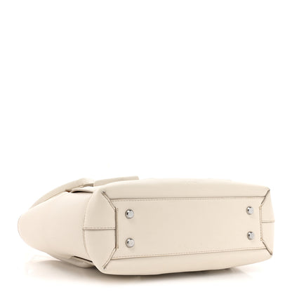 Bottega Veneta French Calfskin Maxi Intrecciato Small Arco Bianco 4 of 15