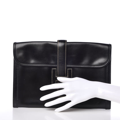 Hermes Box Jige PM Clutch Black 2 of 14
