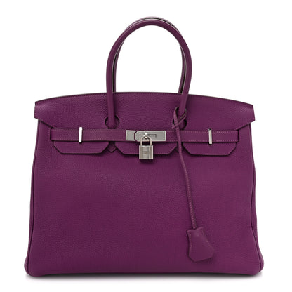 Hermes Togo Birkin 35 Anemone 1 of 13