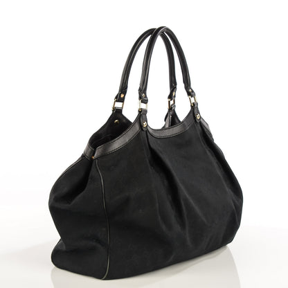Gucci Monogram Large Sukey Tote Black 3 of 7