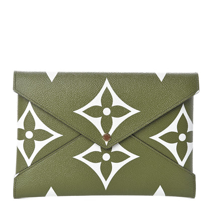 Louis Vuitton Monogram Giant Large Kirigami Pochette Kaki 1 of 6