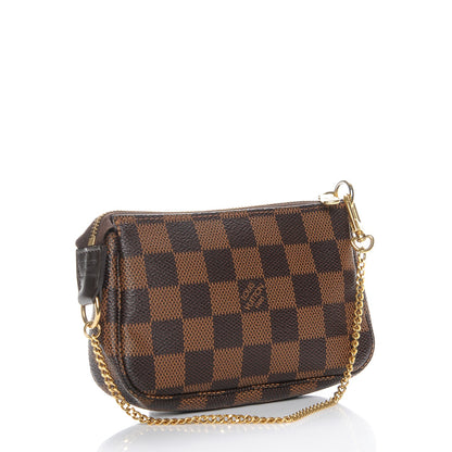 Louis Vuitton Damier Ebene Mini Pochette Accessories 3 of 7