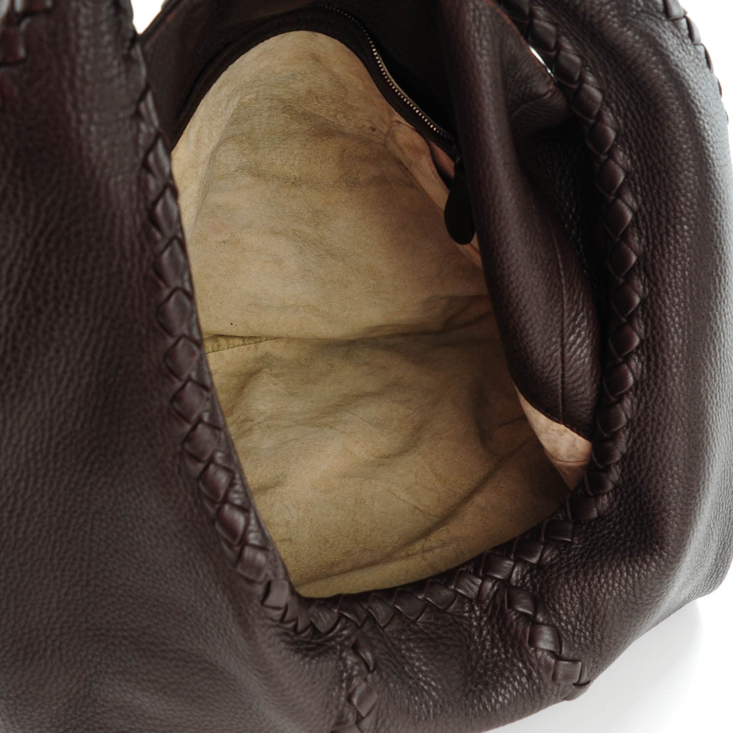 Bottega Veneta Cervo Deerskin Large Hobo Ebano 5 of 8