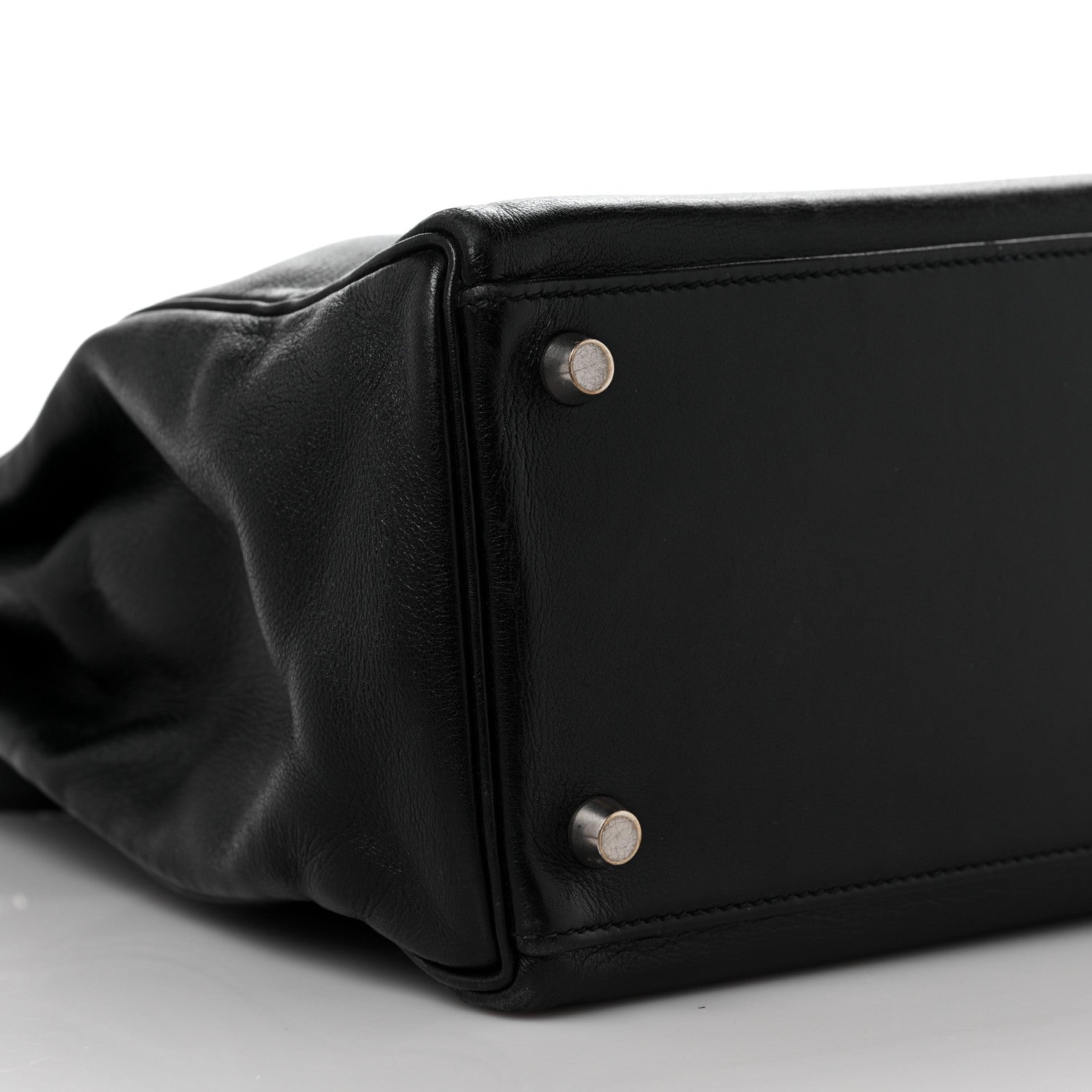 Hermes Evercalf Kelly Retourne 32 Black 7 of 13