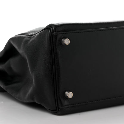 Hermes Evercalf Kelly Retourne 32 Black 7 of 13