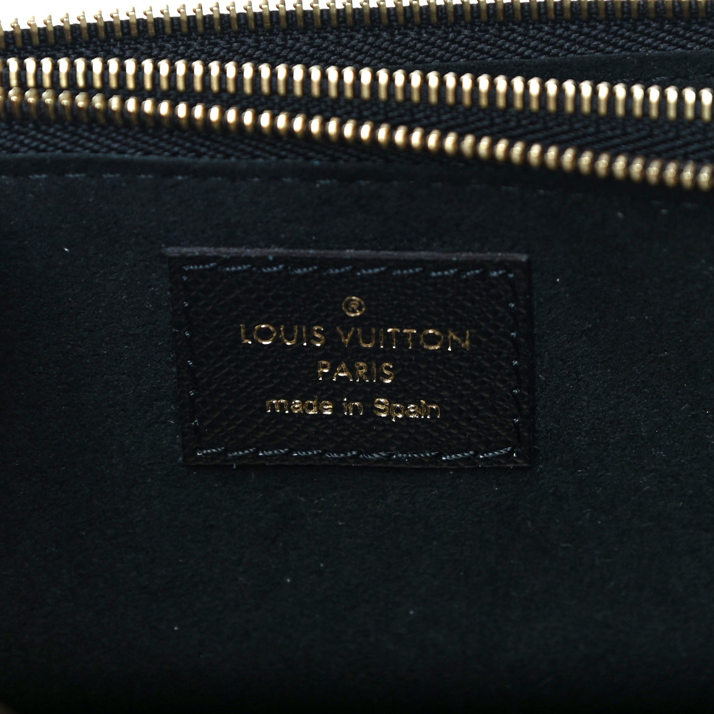 Monogram Giant Jungle Pochette Double Zip Black