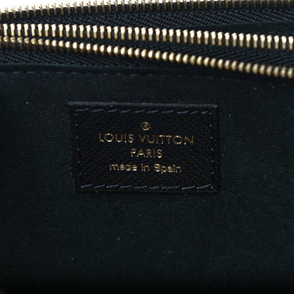 Louis Vuitton Monogram Giant Jungle Pochette Double Zip Black 6 of 9