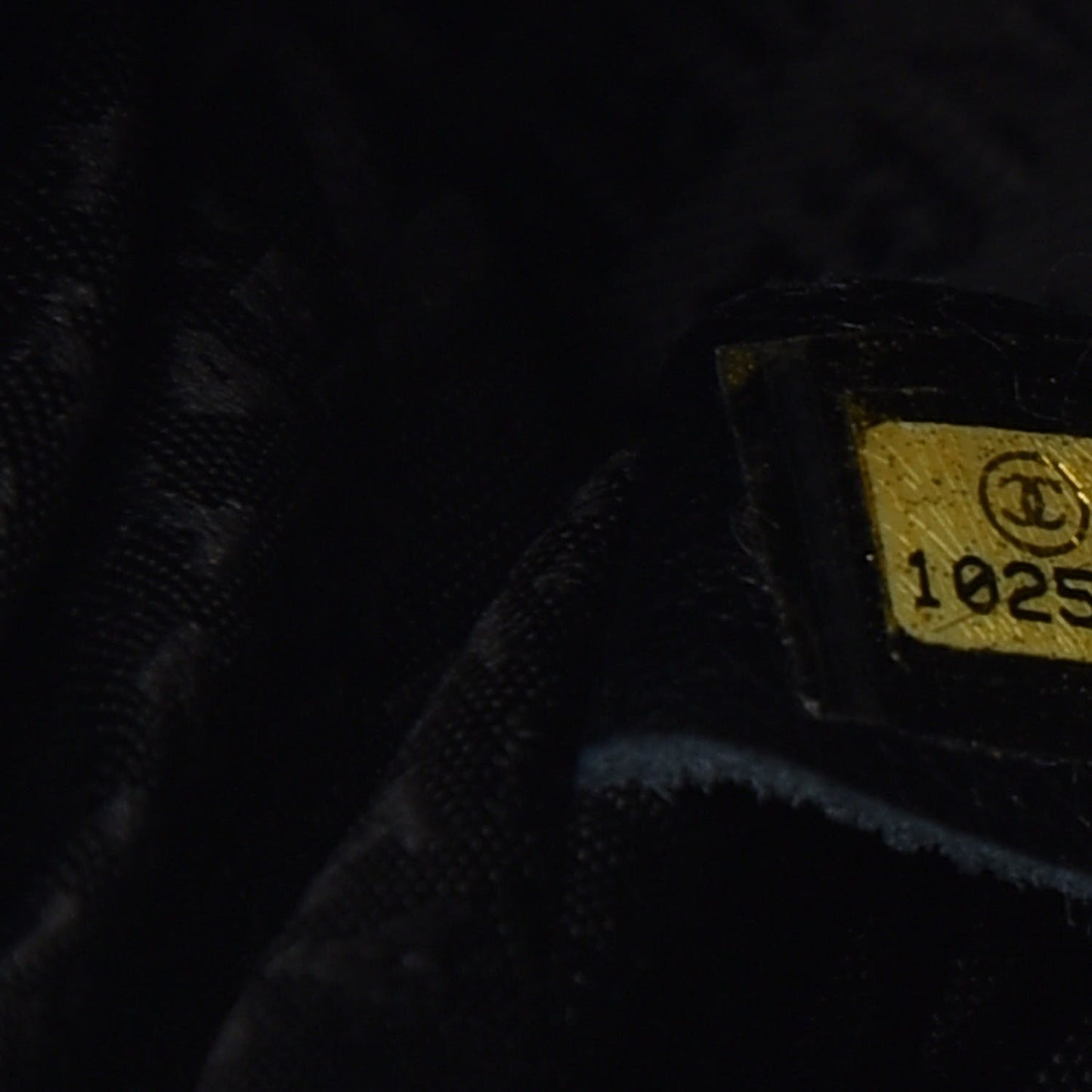 Glazed Crackled Calfskin Small Reissue Tote Black