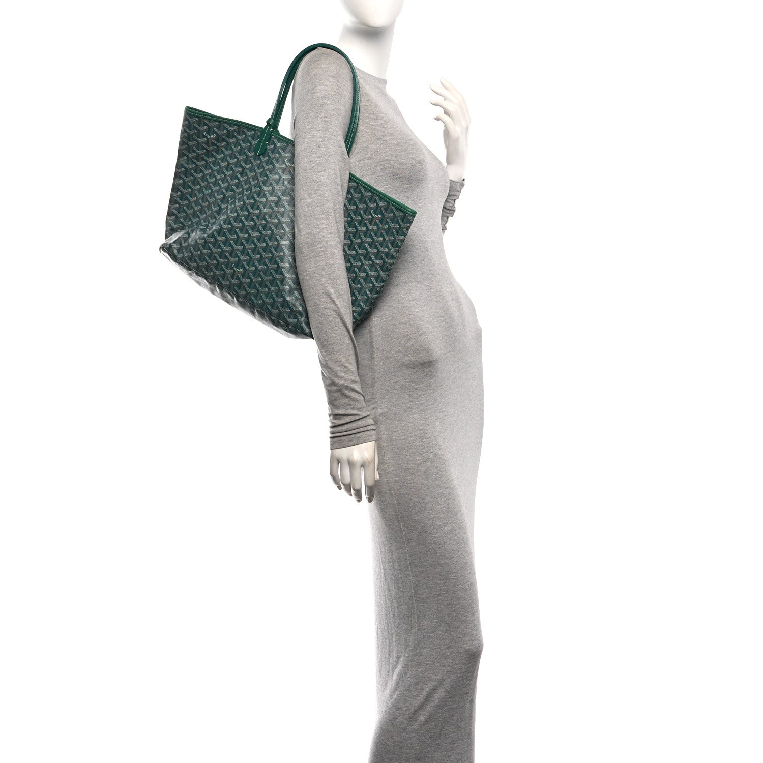 Goyard Goyardine Saint Louis PM Green 2 of 11