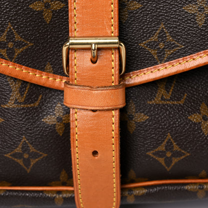 Louis Vuitton Monogram Saumur 35 18 of 31